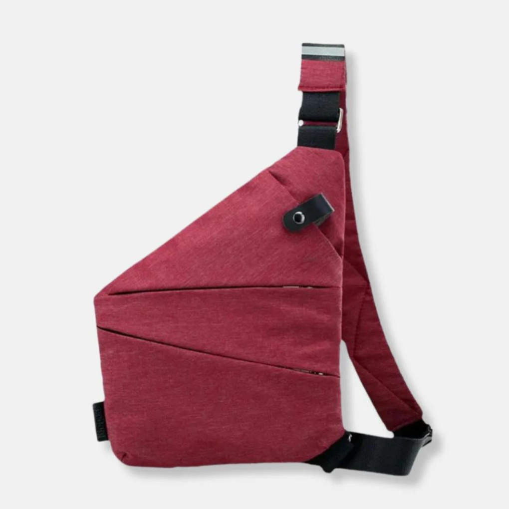 Minimalistische anti-diefstal crossbodytas – georganiseerde en veilige opbergruimte voor een actieve levensstijl