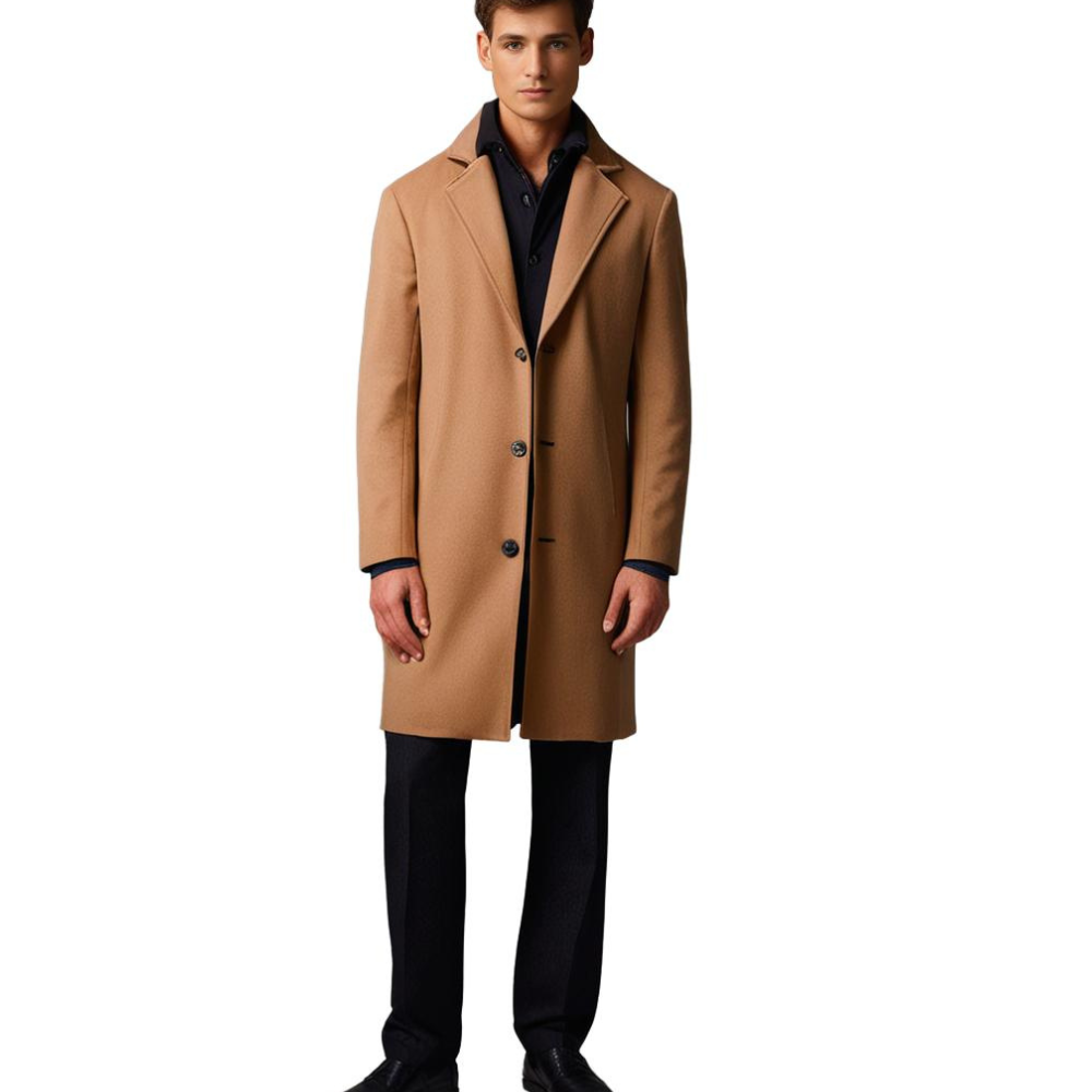 Josh - Lange klassieke parka jas voor heren