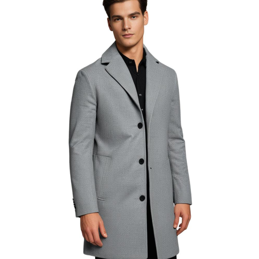 Josh - Lange klassieke parka jas voor heren