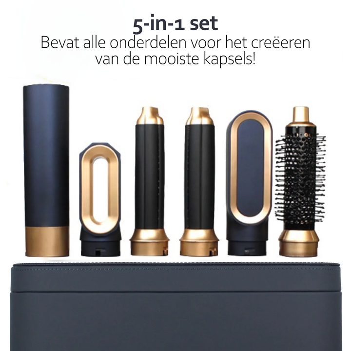 StyleFusion 5-in-1 – Multifunctionele Haarstyler met Ionentechnologie
