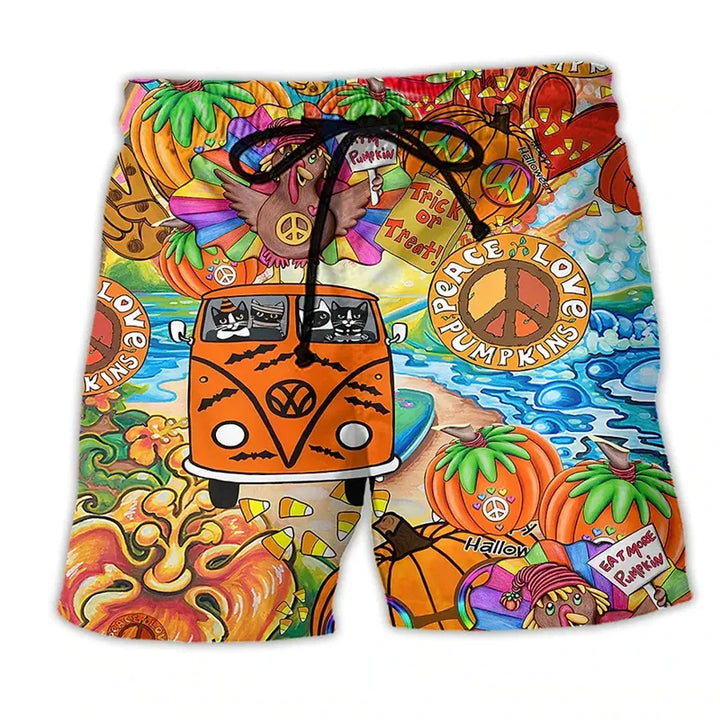 Heren Zwembroek met Graffiti-Design