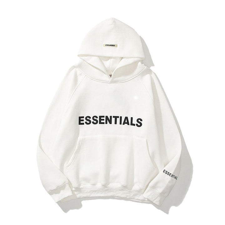 Frostflex – Warme Fleece Hoodie met Letterprint