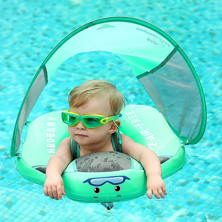 Splash – Zwemband zwemring voor baby en peuter met schaduwscherm