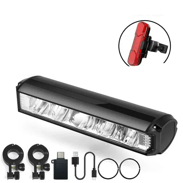 LazyX – Krachtige 1400 Lumen LED fietslamp fietsverlichting koplamp