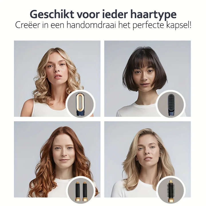 StyleFusion 5-in-1 – Multifunctionele Haarstyler met Ionentechnologie