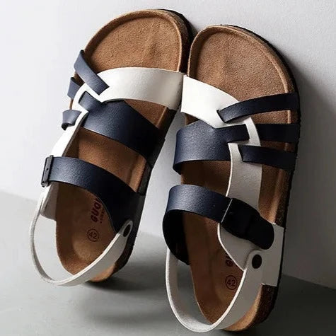 Leren sandalen voor dames - Victor