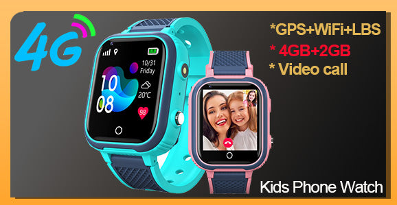 GPS Kinderhorloge met GPS - WiFi en videobel functie