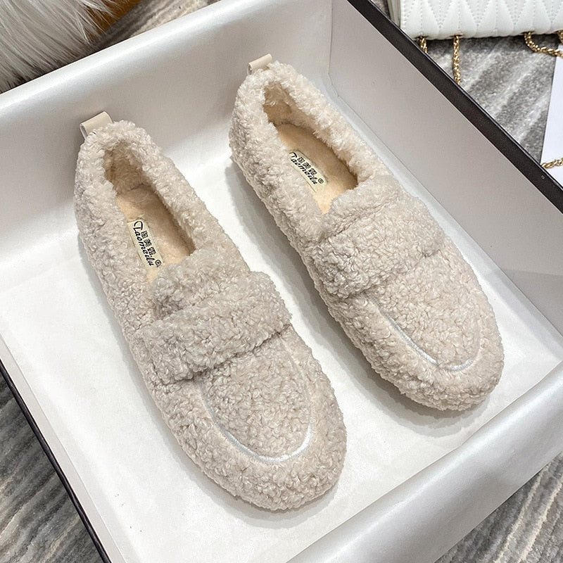 Sazhna - Pluche pantoffels sloffen dames