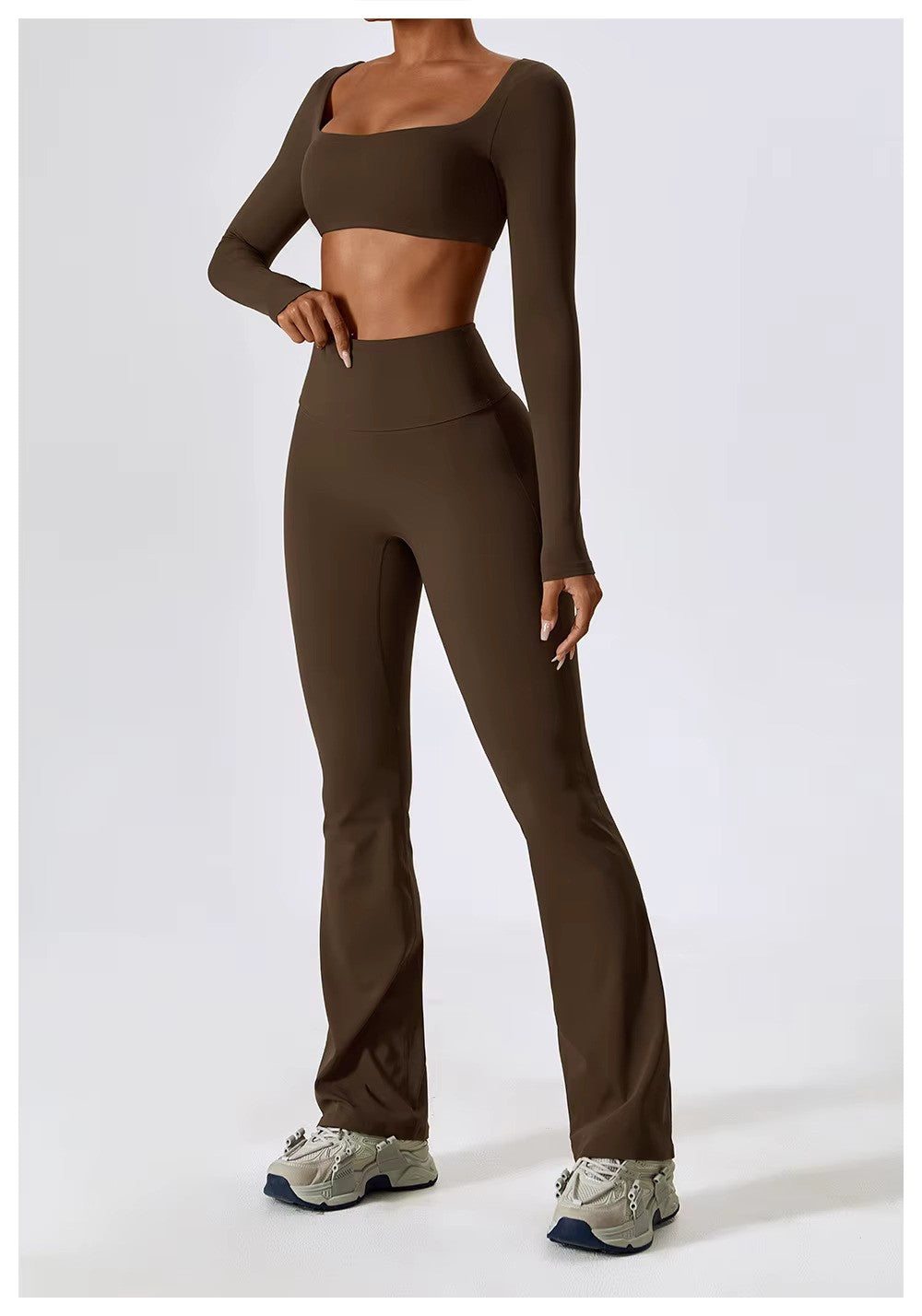 FlexFlow Dames Sport Kleding Set – Stijlvol en Functioneel