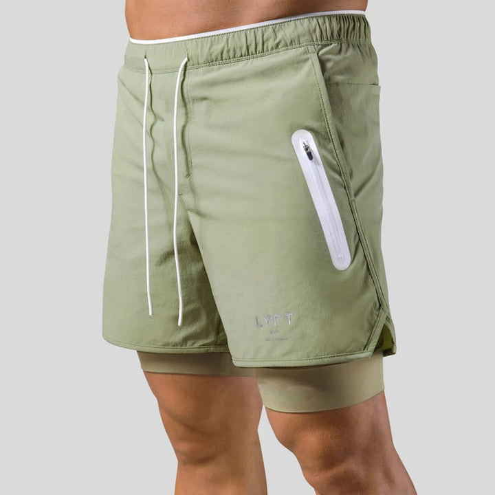 2-in-1 Sportbroek voor Heren | Perfect voor Elke Workout