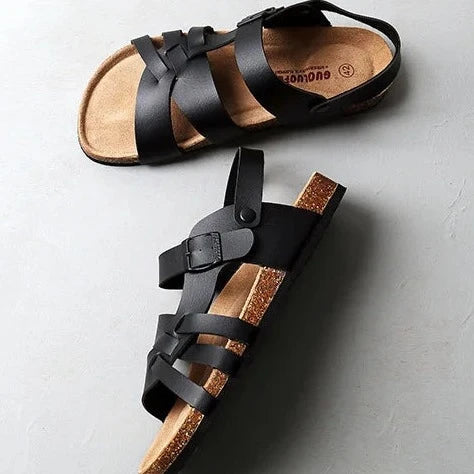Leren sandalen voor dames - Victor