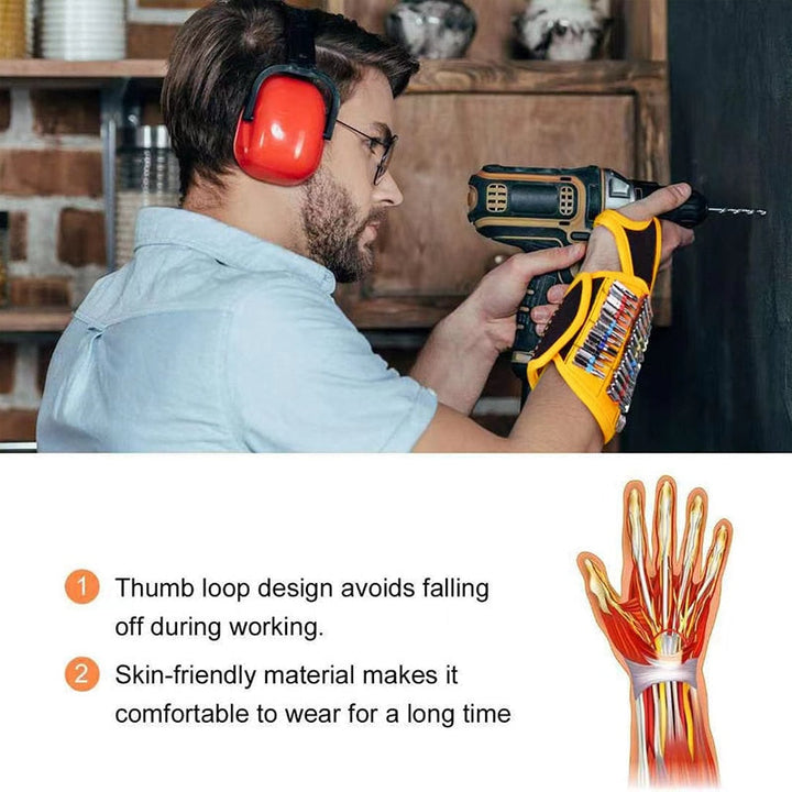 ToolBox - Magnetische Polsband voor bitjes en schroeven