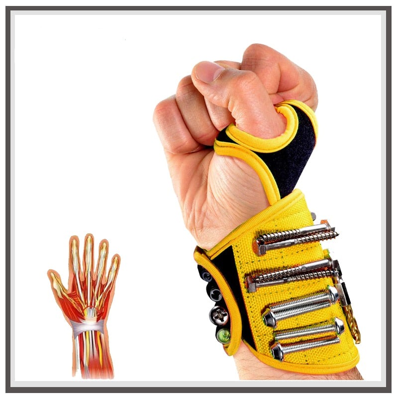 ToolBox - Magnetische Polsband voor bitjes en schroeven