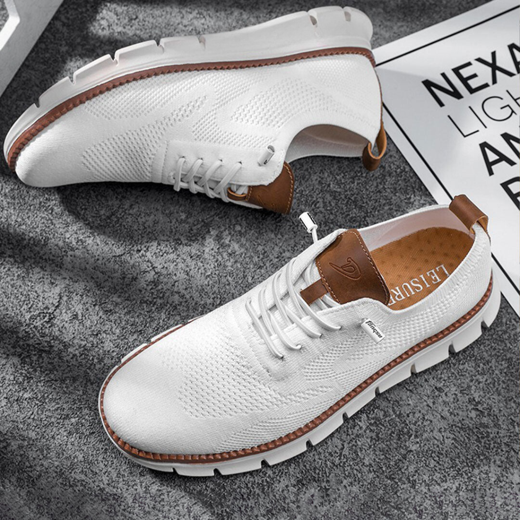 Ademende en stijlvolle mesh sneakers voor heren