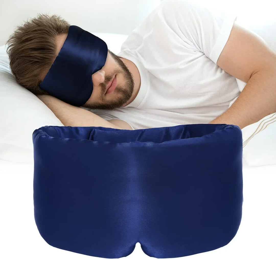 Zijden Slaapmasker - Diverse kleuren beschikbaar