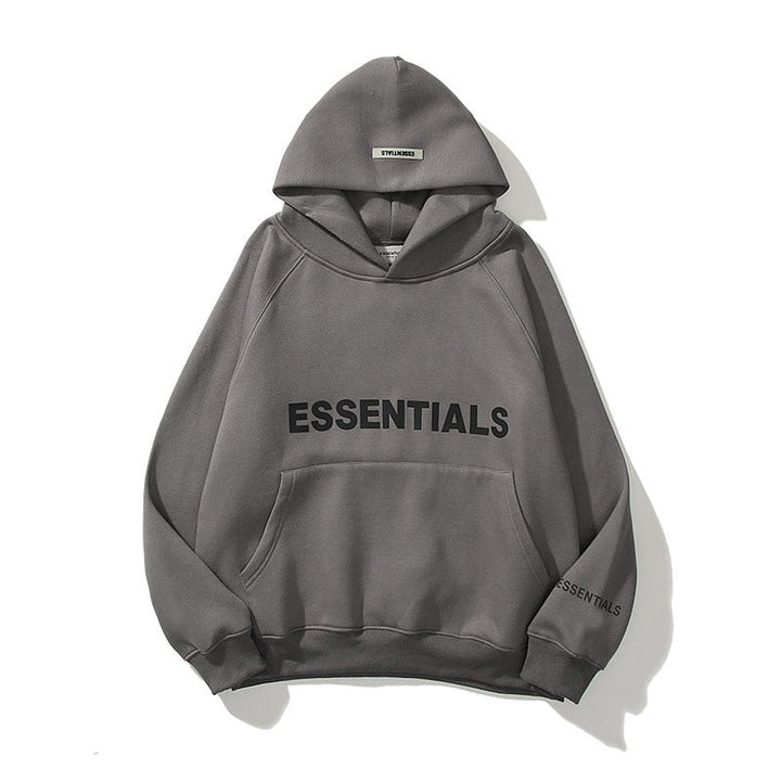 Frostflex – Warme Fleece Hoodie met Letterprint