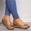 Orthopedische dames sandalen met hak - Helena