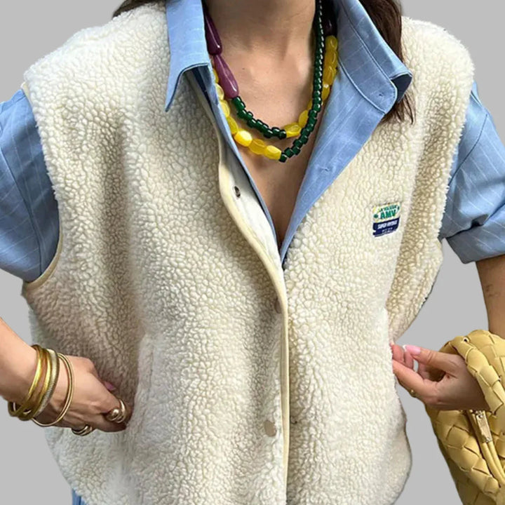 Premium lamswollen vest