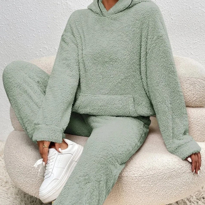 Ultra-Comfortabel Teddy Huispak met Capuchon - Lara