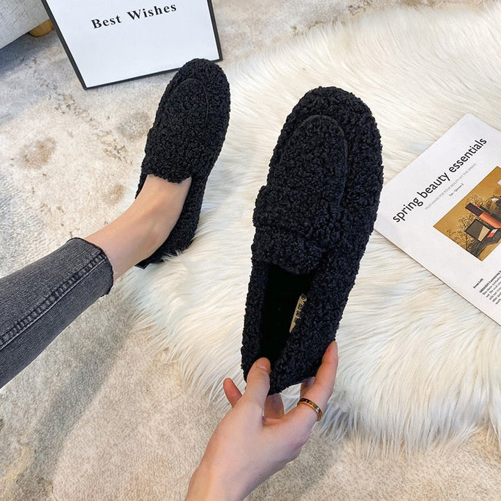 Sazhna - Pluche pantoffels sloffen dames