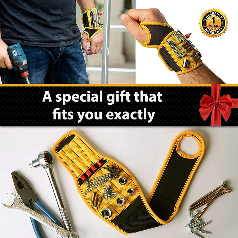 ToolBox - Magnetische Polsband voor bitjes en schroeven