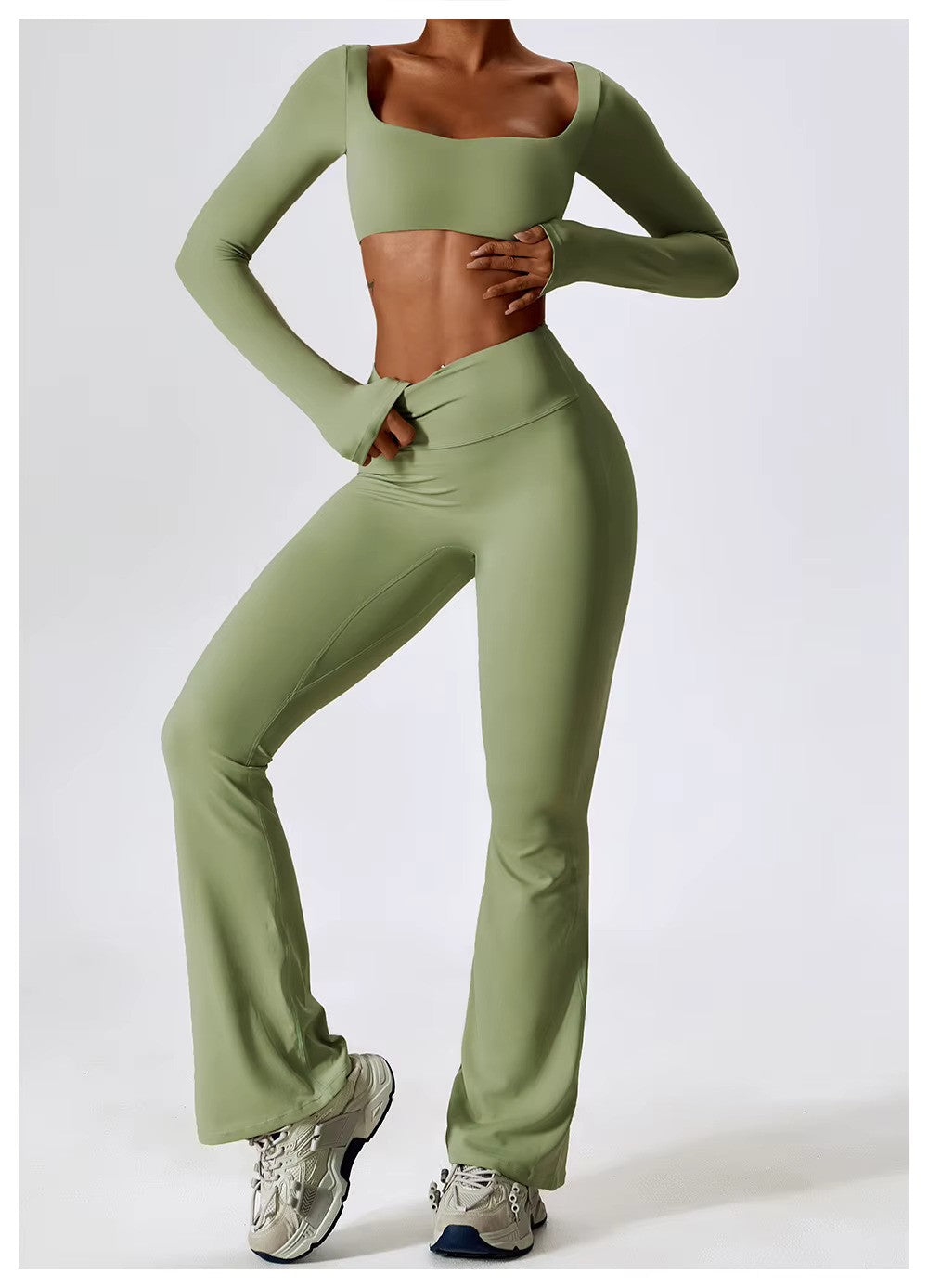 FlexFlow Dames Sport Kleding Set – Stijlvol en Functioneel
