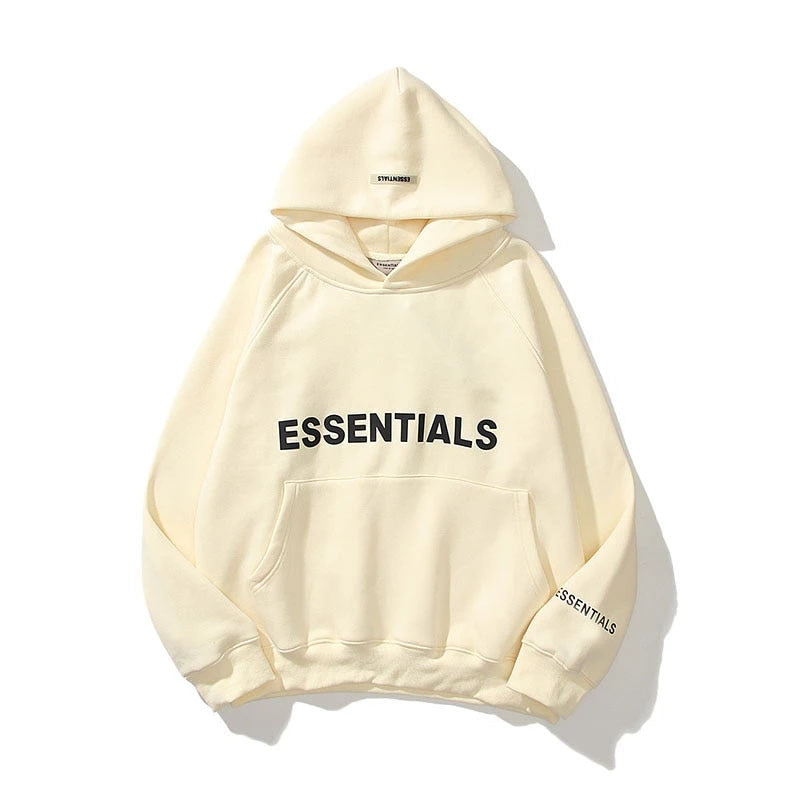 Frostflex – Warme Fleece Hoodie met Letterprint