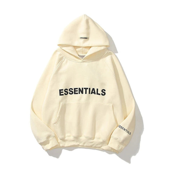 Frostflex – Warme Fleece Hoodie met Letterprint
