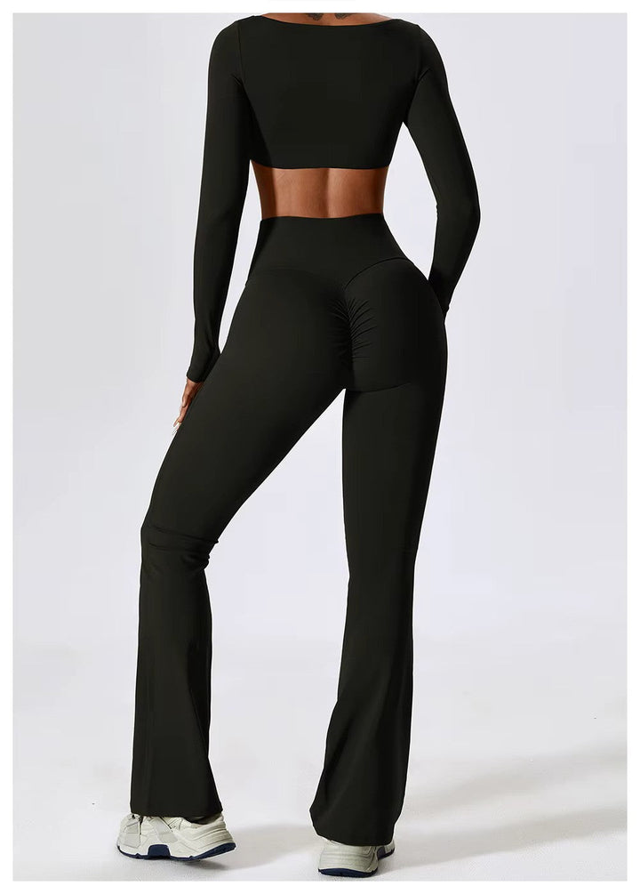 FlexFlow Dames Sport Kleding Set – Stijlvol en Functioneel