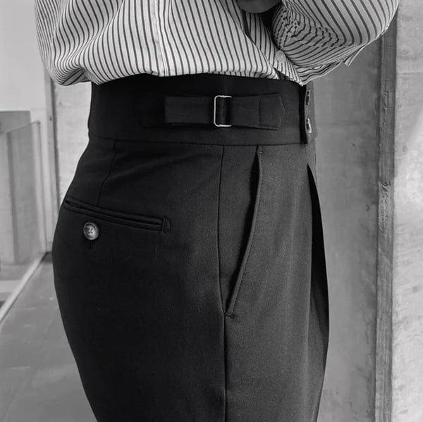 Verstelbare Britse heren broek - Adam