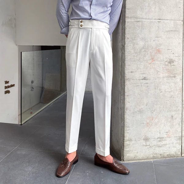 Verstelbare Britse heren broek - Adam