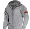 Alessandro  – Warme Hoodie met Rits voor Heren