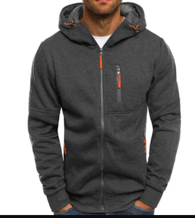 Alessandro  – Warme Hoodie met Rits voor Heren
