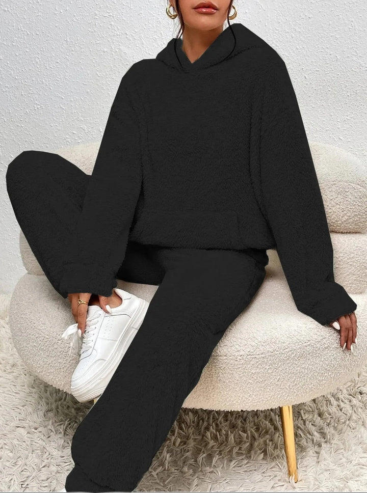 Ultra-Comfortabel Teddy Huispak met Capuchon - Lara