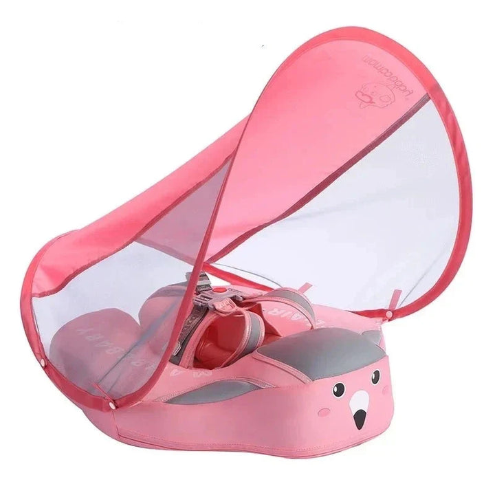 Splash – Zwemband zwemring voor baby en peuter met schaduwscherm