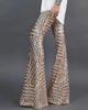Flare Damesbroek met Glitters - Winona