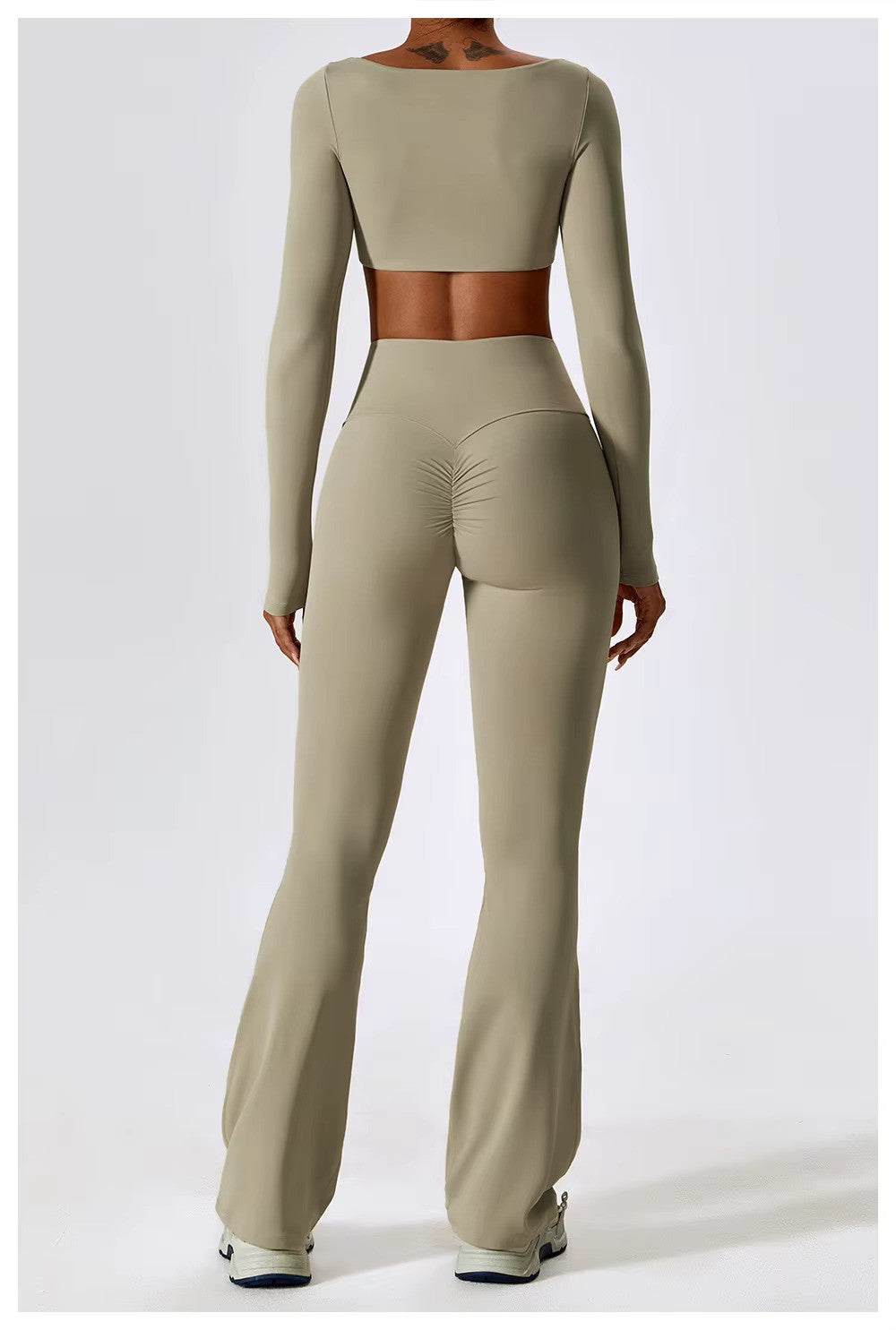 FlexFlow Dames Sport Kleding Set – Stijlvol en Functioneel