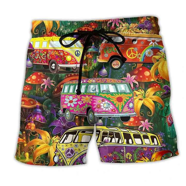 Heren Zwembroek met Graffiti-Design