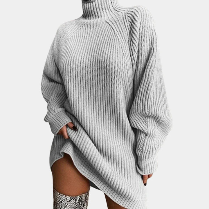 Gebreide Oversized Trui met Comfortabele Pasvorm en Stijlvolle Look