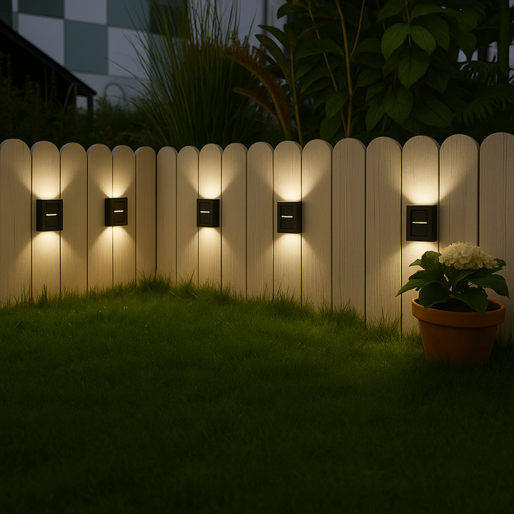 Solar Wandlamp met Up & Down Verlichting voor Buiten