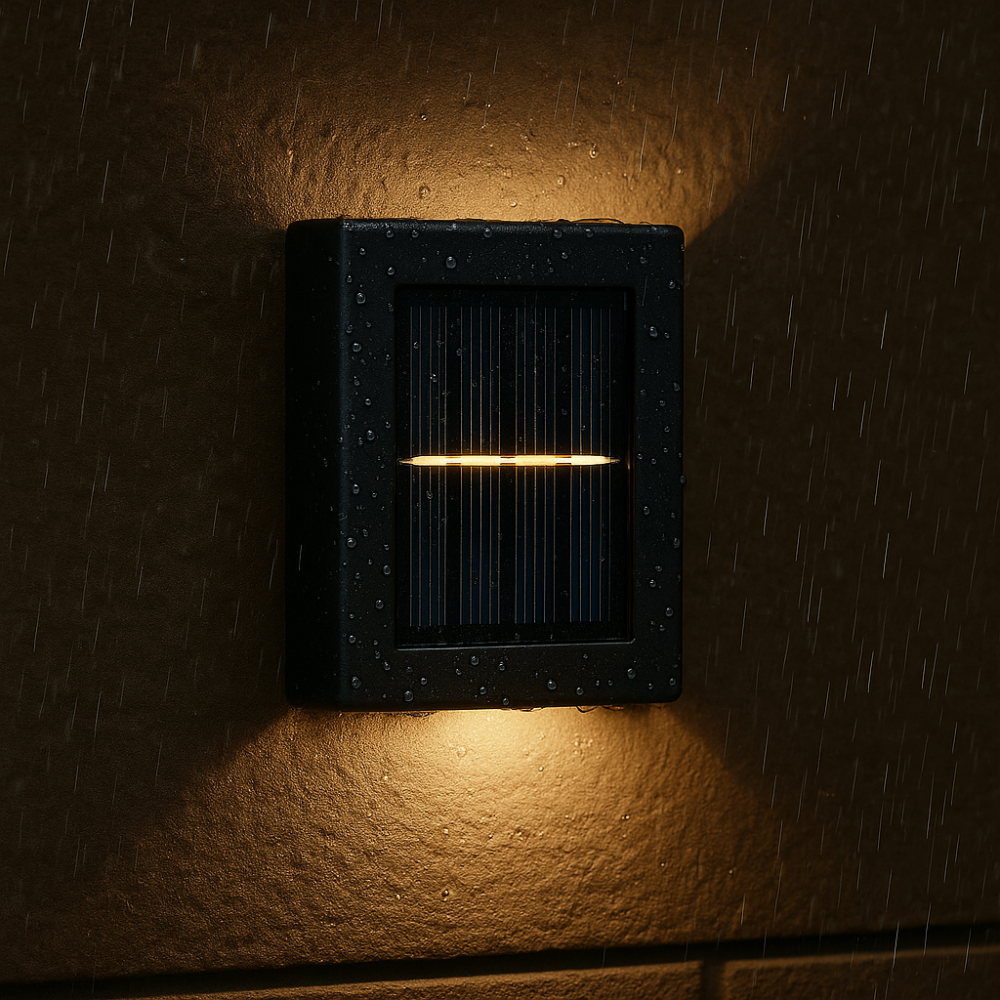 Solar Wandlamp met Up & Down Verlichting voor Buiten