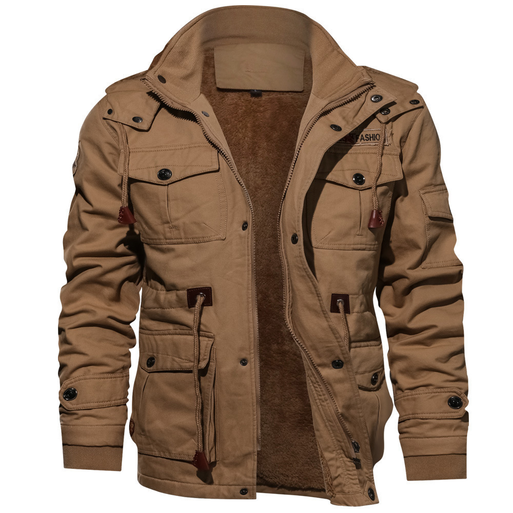 Jas met capuchon voor heren - Lente en Herfst