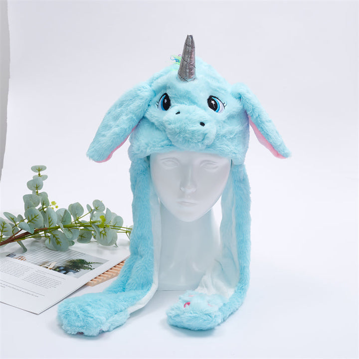 Bounce Bunny - Schattige Muts met Bewegende Oortjes