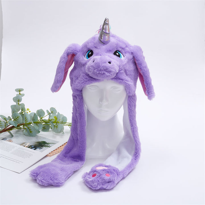 Bounce Bunny - Schattige Muts met Bewegende Oortjes
