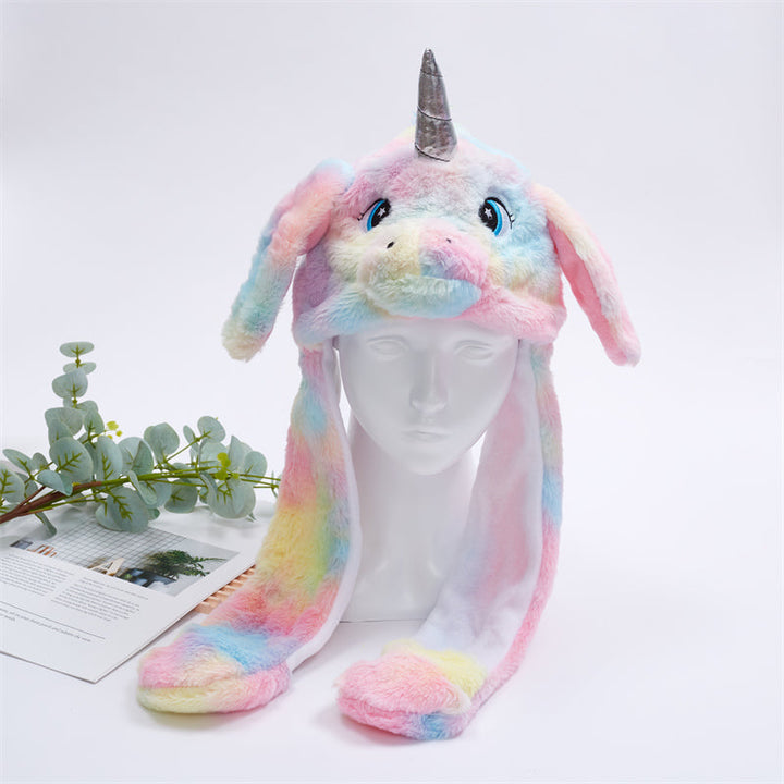 Bounce Bunny - Schattige Muts met Bewegende Oortjes