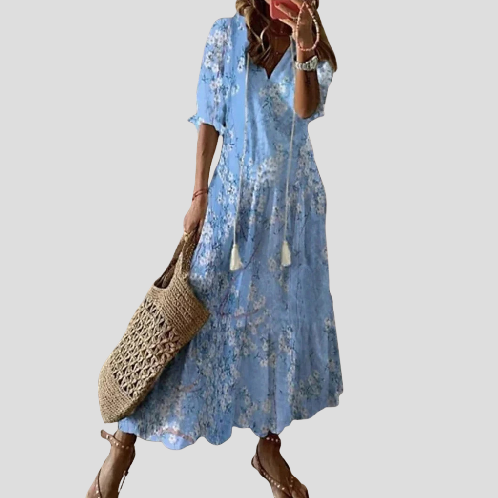 Bohemian maxi-jurk voor dames