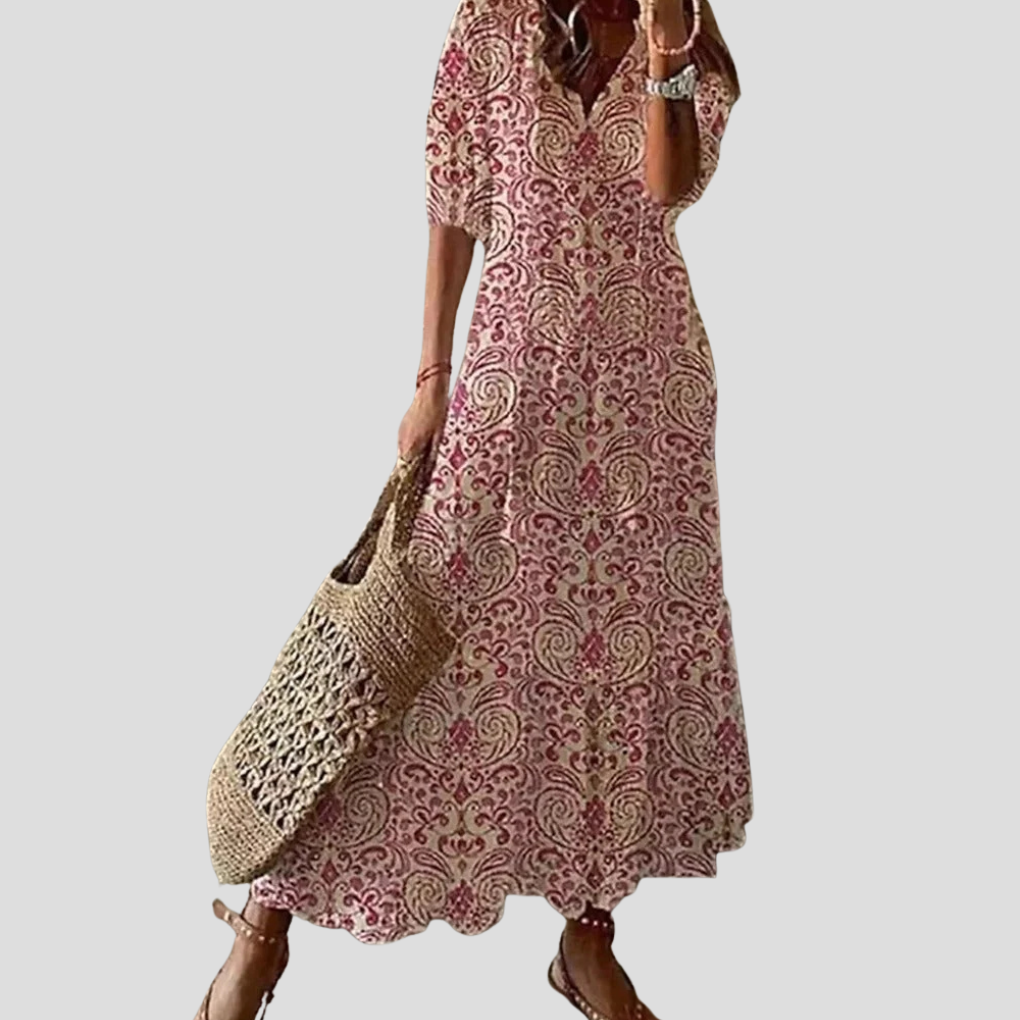 Bohemian maxi-jurk voor dames