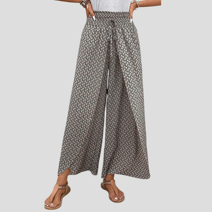 Moderne broek met geometrische print