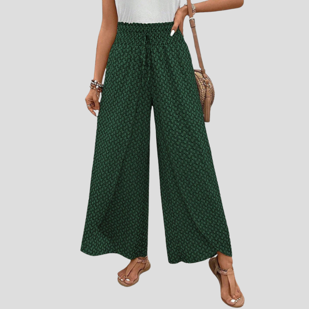 Moderne broek met geometrische print