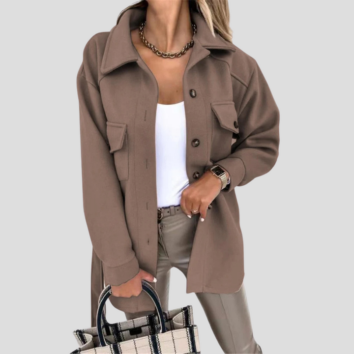 Oversized damesjas - relaxte laag met veelzijdige pasvorm